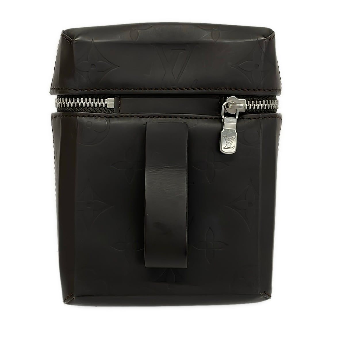 Louis Vuitton Case Monogram Glace Ray Cafe Leather Wallet — view 2