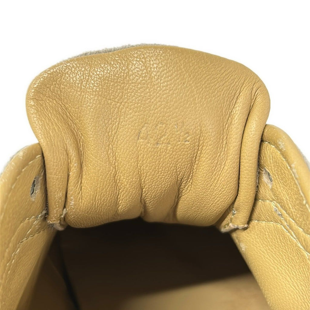 Hermes Sneakers 42 1 Light Gray White Beige High — view 7