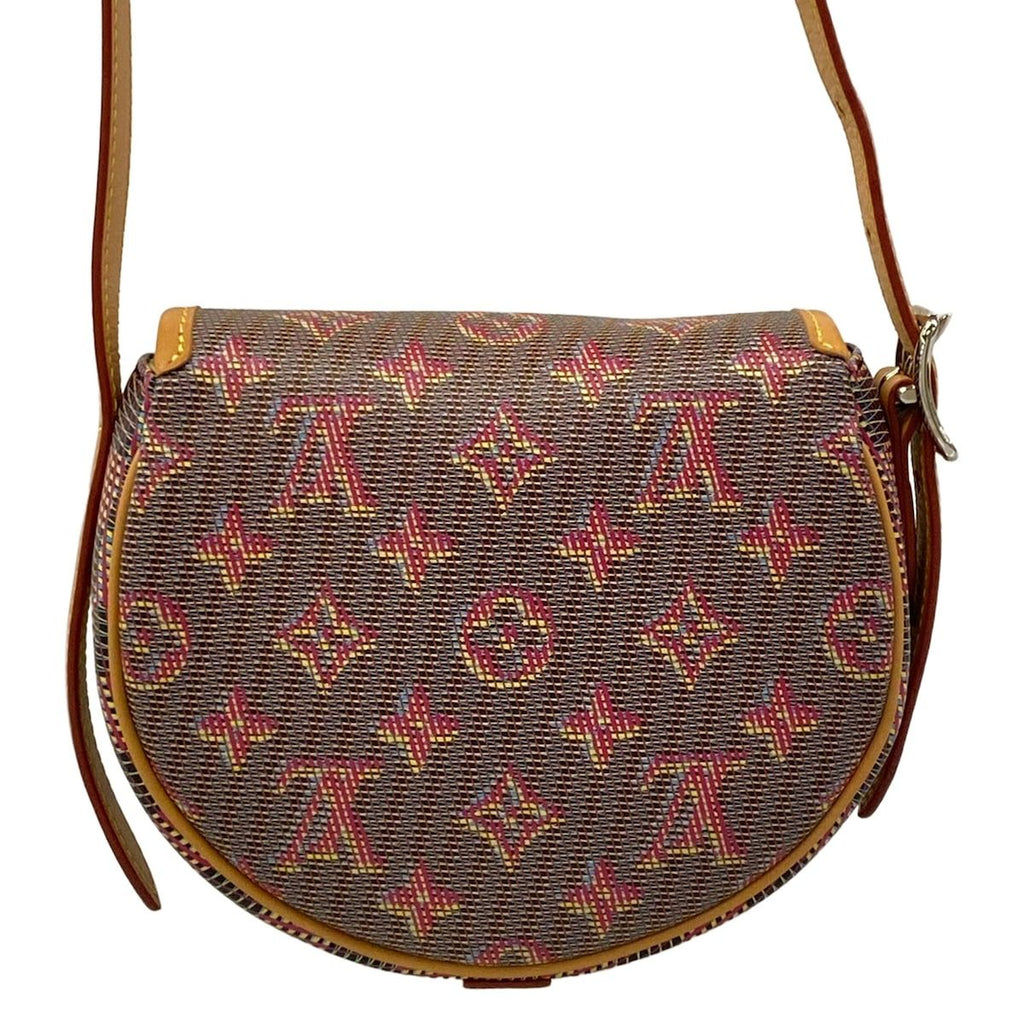 Louis Vuitton Shoulder Bag LV Pop Tambourine Rouge Leather Cowhide — view 3