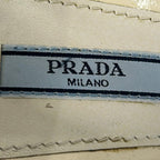 Prada Sandals 39 Black White Bicolor Leather — view 6