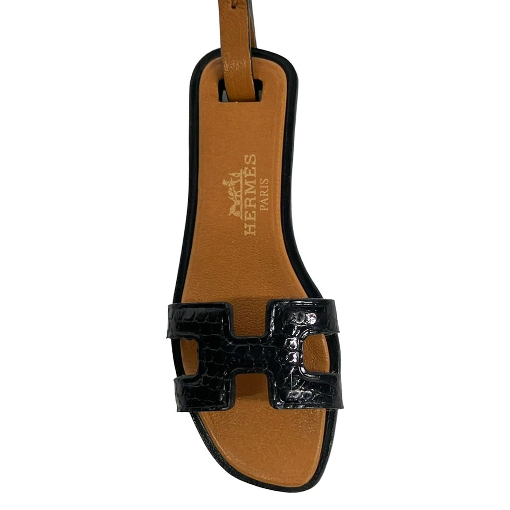 Hermes Key Holder Oran Nano Black Natural Sable — view 4