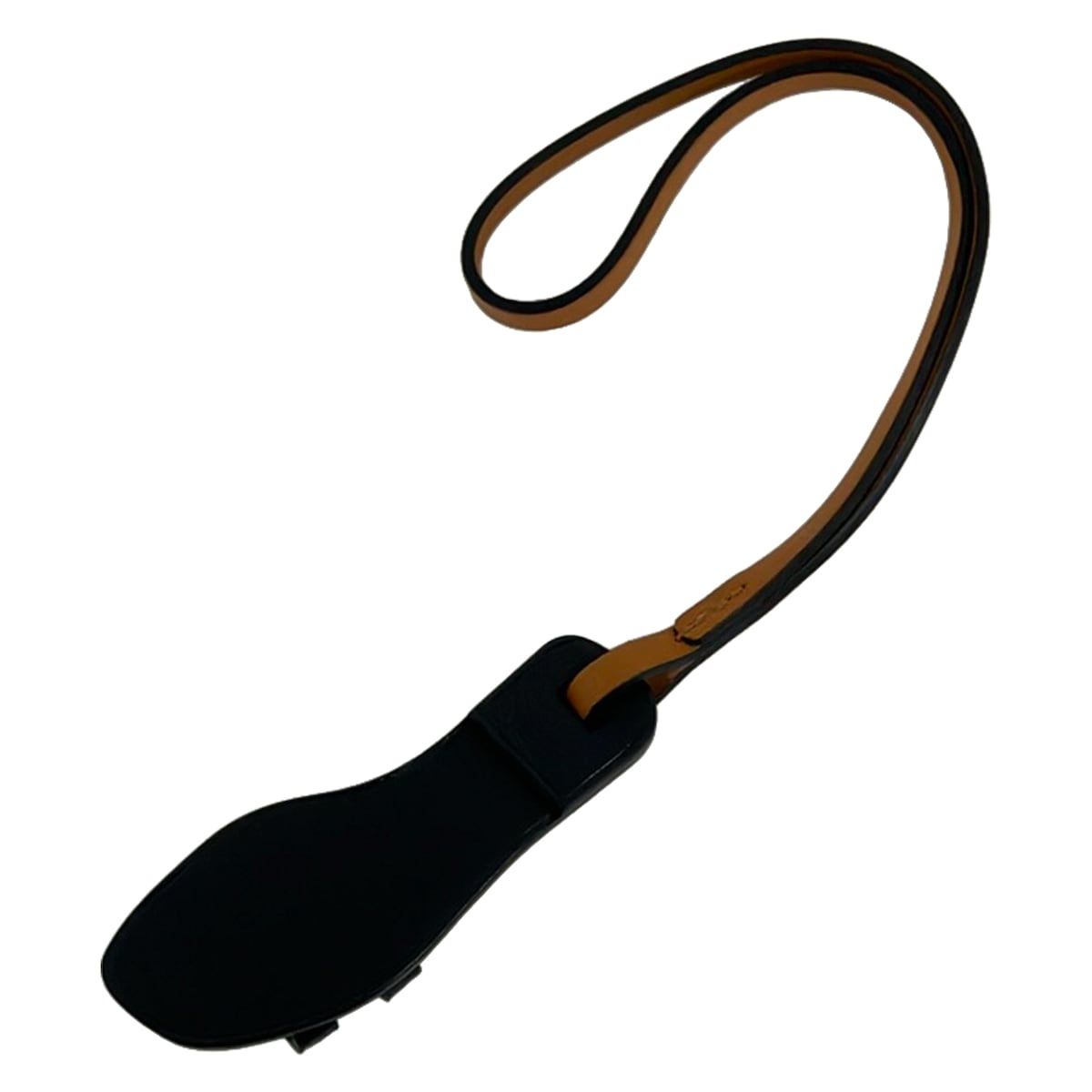 Hermes Key Holder Oran Nano Black Natural Sable — view 2