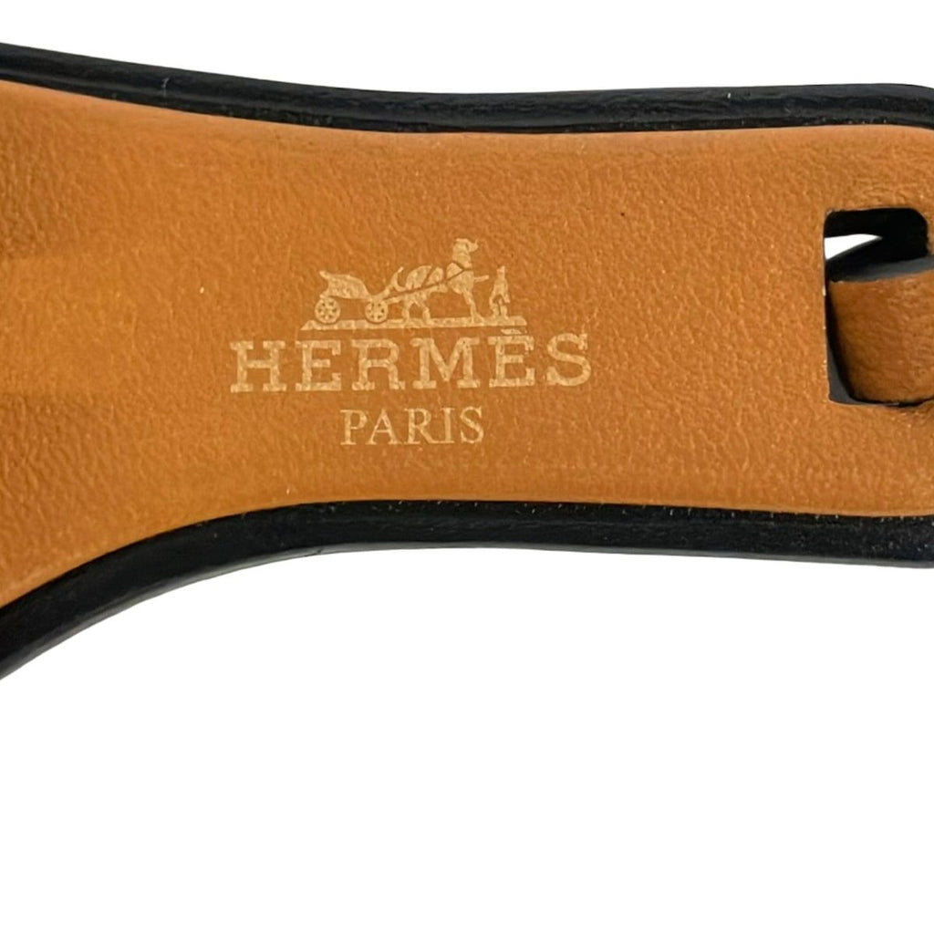 Hermes Key Holder Oran Nano Black Natural Sable — view 3