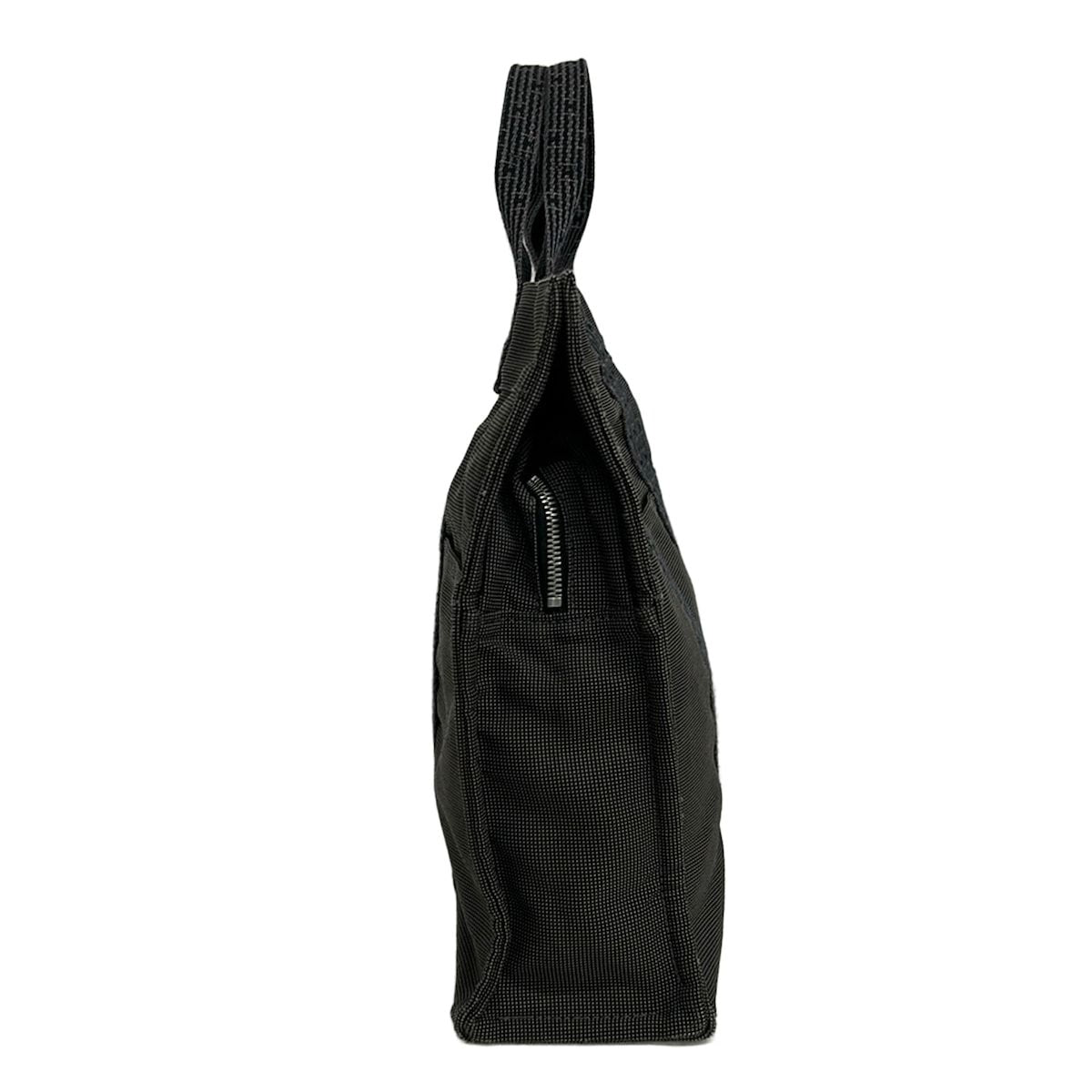 Hermes Tote Her Line Gray Black Vintage — view 2