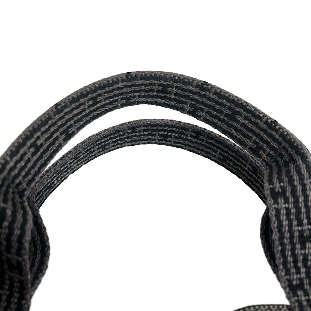 Hermes Tote Her Line Gray Black Vintage — view 8