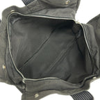 Hermes Tote Her Line Gray Black Vintage — view 9