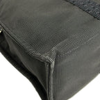 Hermes Tote Her Line Gray Black Vintage — view 6