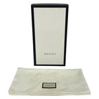 Gucci Wallet Web GG Supreme Canvas Zip Around Beige Dark Brown Multi — view 6