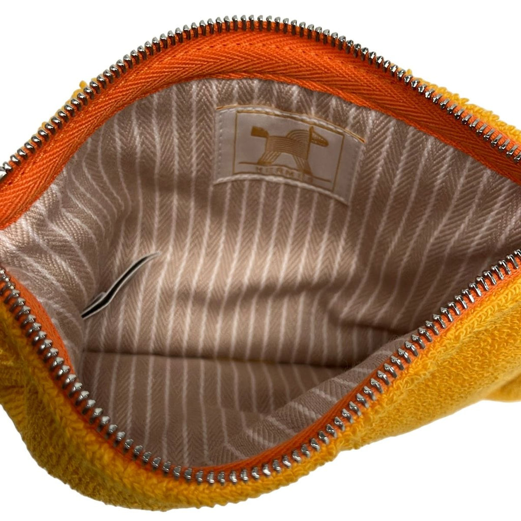 Hermes Pouch Animo Natte Mini Soleil Crab Flat Cotton — view 4