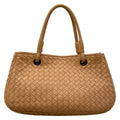 Bottega Veneta Tote Pink Beige Leather