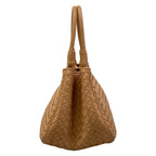 Bottega Veneta Tote Pink Beige Leather — view 4
