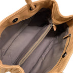 Bottega Veneta Tote Pink Beige Leather — view 7