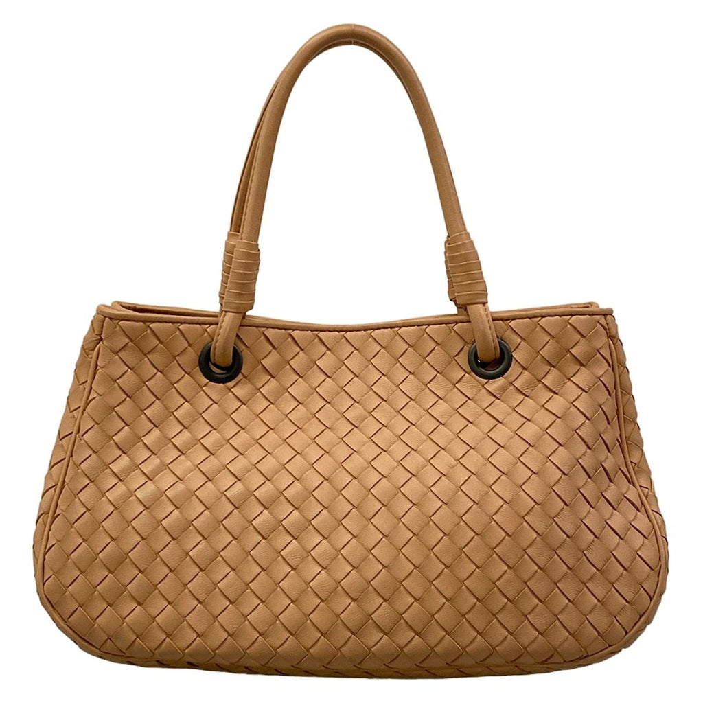 Bottega Veneta Tote Pink Beige Leather — view 3