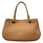 Bottega Veneta Tote Pink Beige Leather — view 3
