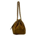Chanel Shoulder Bag Brown Flap Chain Matt Togo — view 4