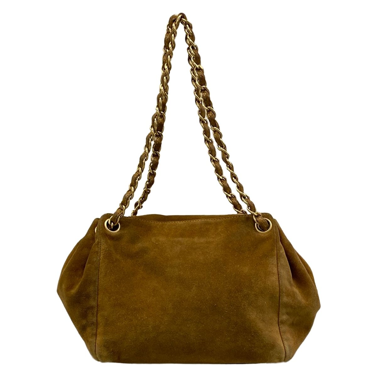 Chanel Shoulder Bag Brown Flap Chain Matt Togo — view 3