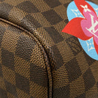 Louis Vuitton Tote Patches Neverfull Ebene Multi — view 6