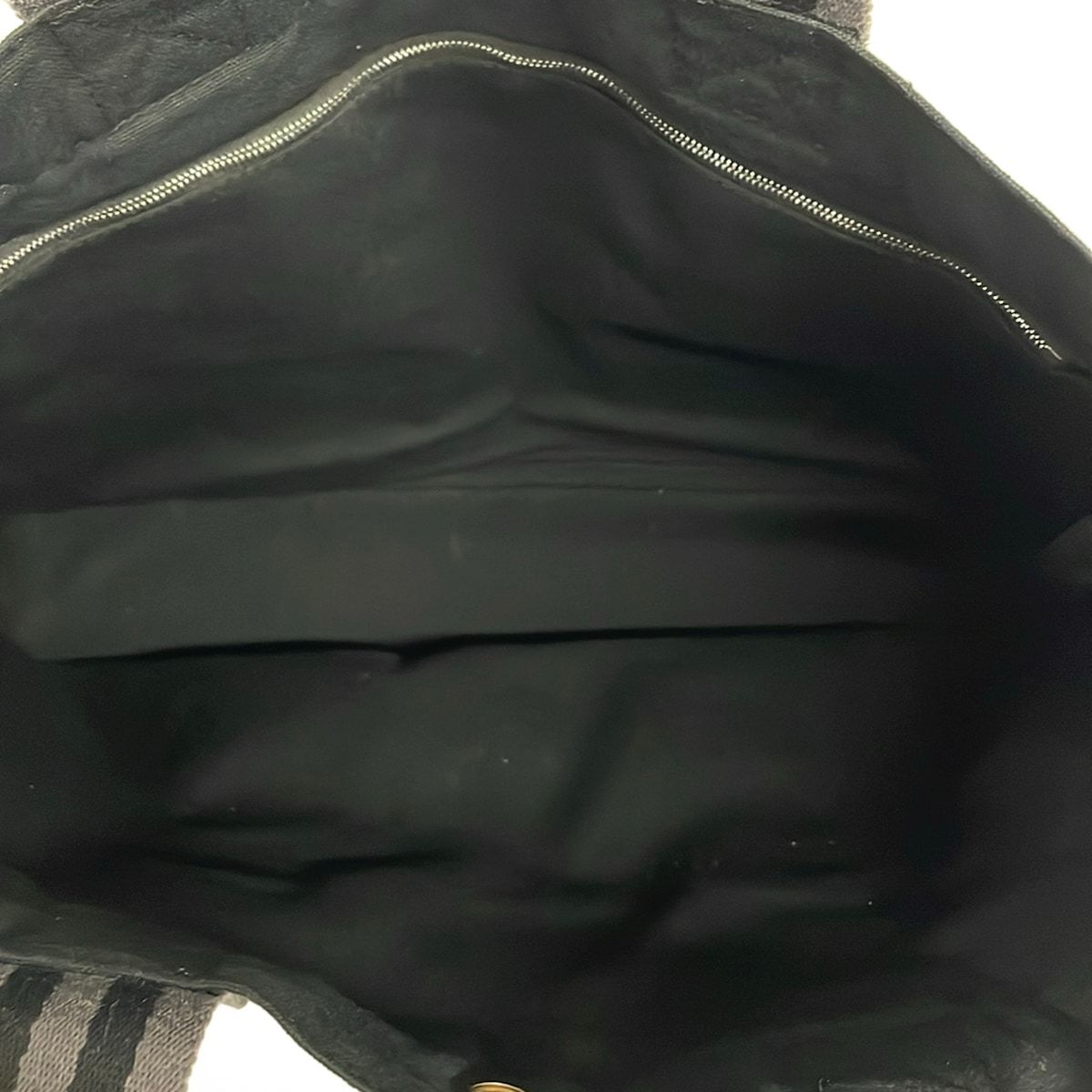 Hermes Tote Fourre Tout Black Gray — view 7