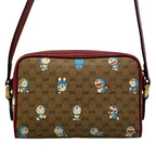 Gucci Shoulder Bag GG Marmont Micro Beige Bordeaux Multi Doraemon Fujiko Fujio — view 3
