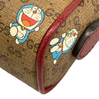 Gucci Shoulder Bag GG Marmont Micro Beige Bordeaux Multi Doraemon Fujiko Fujio — view 6