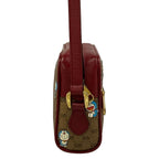 Gucci Shoulder Bag GG Marmont Micro Beige Bordeaux Multi Doraemon Fujiko Fujio — view 2