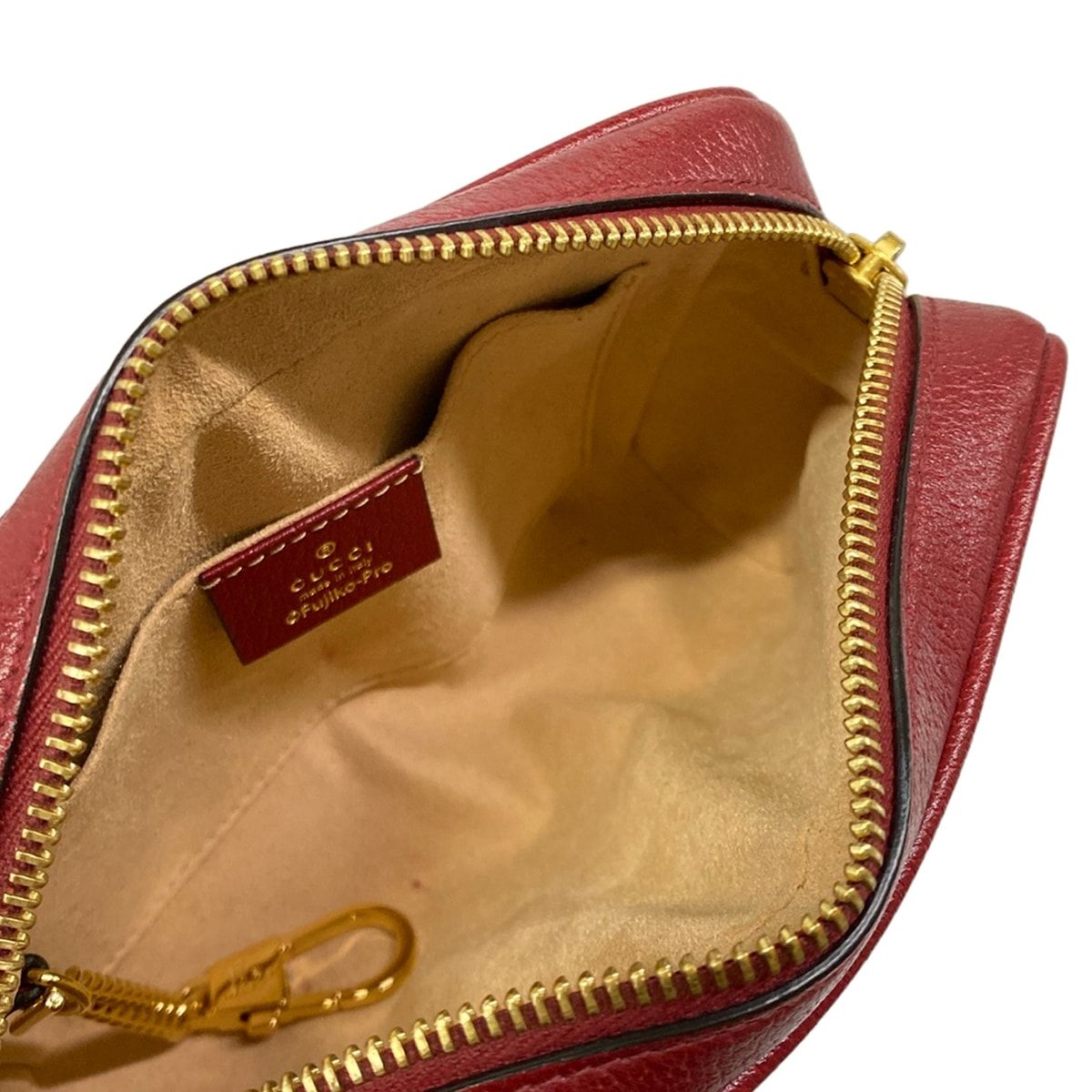 Gucci Shoulder Bag GG Marmont Micro Beige Bordeaux Multi Doraemon Fujiko Fujio — view 7