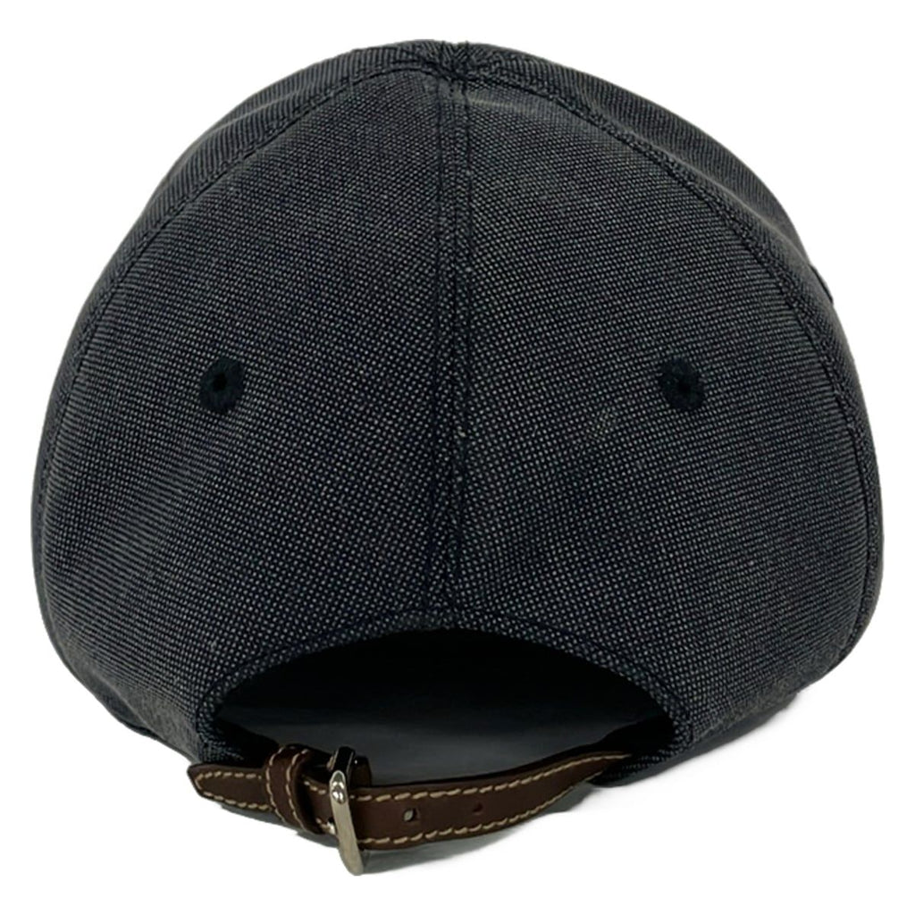 Prada Cap L Dark Gray Cotton Leather — view 3