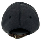 Prada Cap L Dark Gray Cotton Leather — view 3