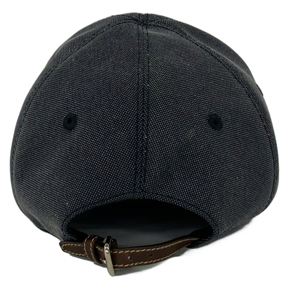 Prada Cap L Dark Gray Cotton Leather — view 3