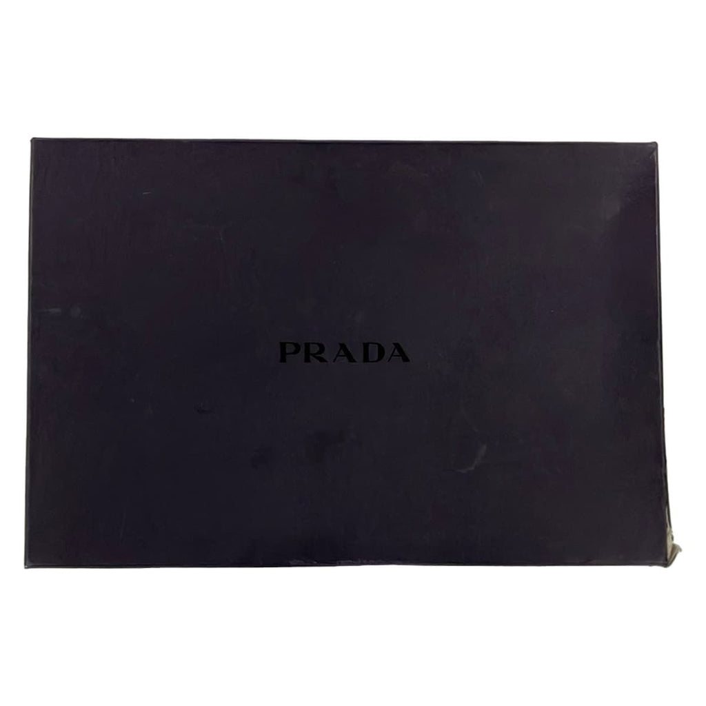 Prada Cap L Dark Gray Cotton Leather — view 8