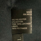 Prada Cap L Dark Gray Cotton Leather — view 6