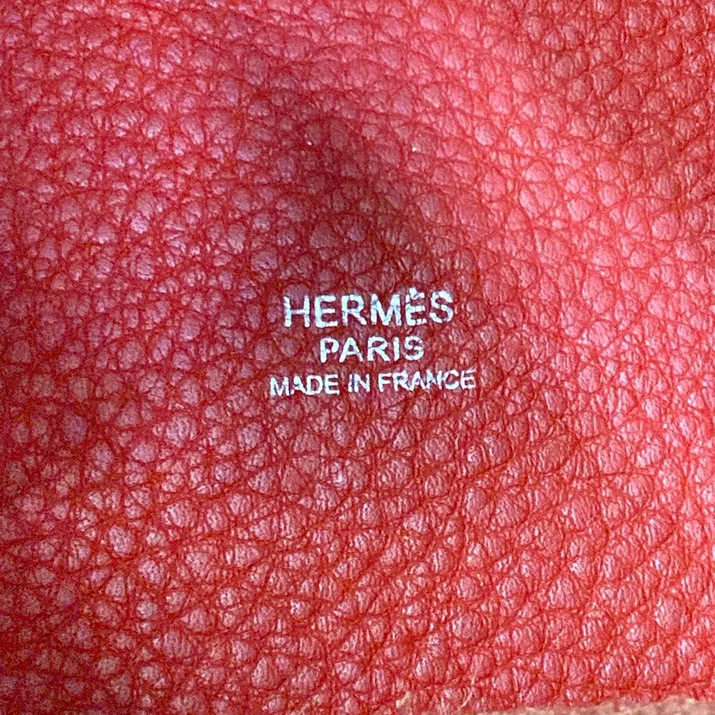 Hermes Handbag Picotin PM Rouge Garance Silver — view 8