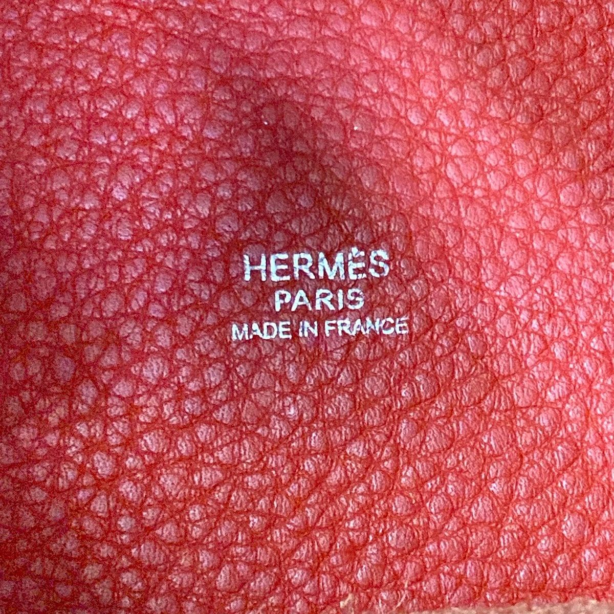 Hermes Handbag Picotin PM Rouge Garance Silver — view 8