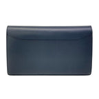 Hermes Wallet Constance Long Dark Navy Gold — view 2