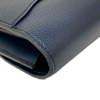 Hermes Wallet Constance Long Dark Navy Gold — view 8
