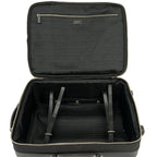 Prada Travel Bag Black Diamond No Lock Leather — view 7