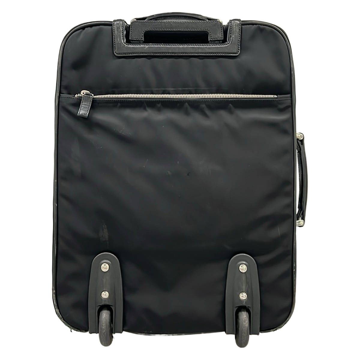 Prada Travel Bag Black Diamond No Lock Leather — view 3
