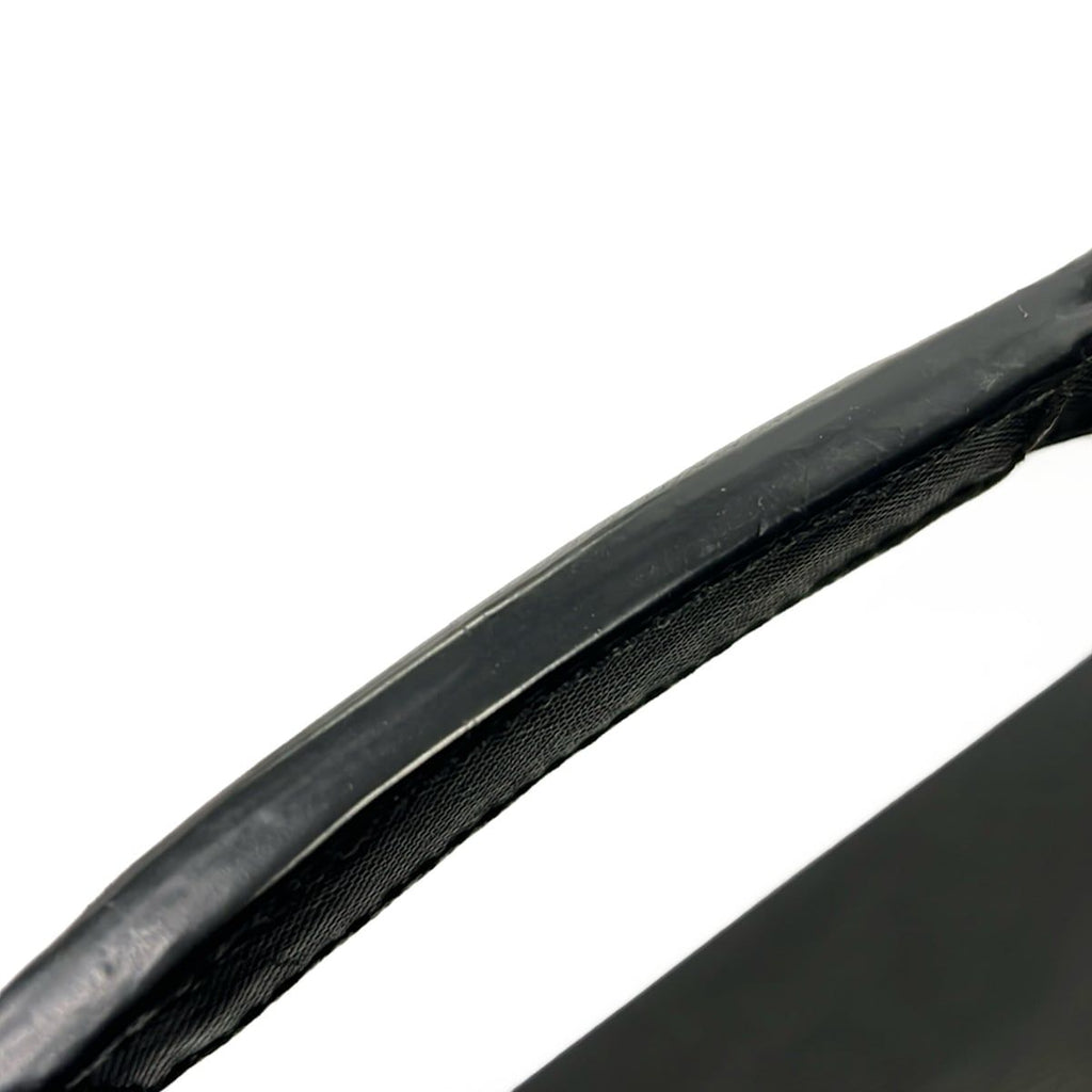 Prada Travel Bag Black Diamond No Lock Leather — view 9
