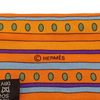 Hermes Sequences Horse Print Silk Scarf — view 7