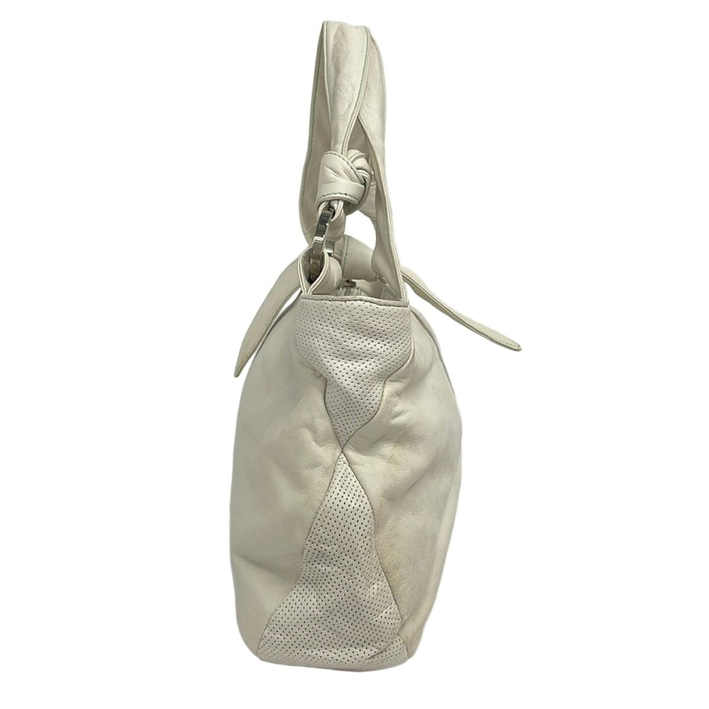 Loewe Handbag White Leather — view 4