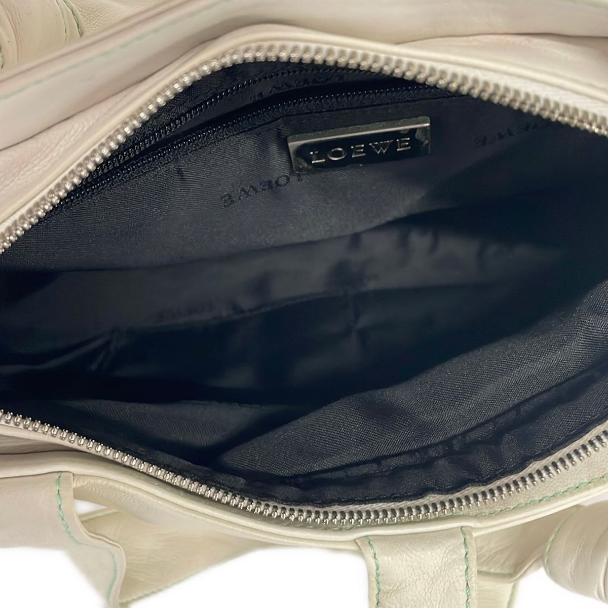 Loewe Handbag White Leather — view 7