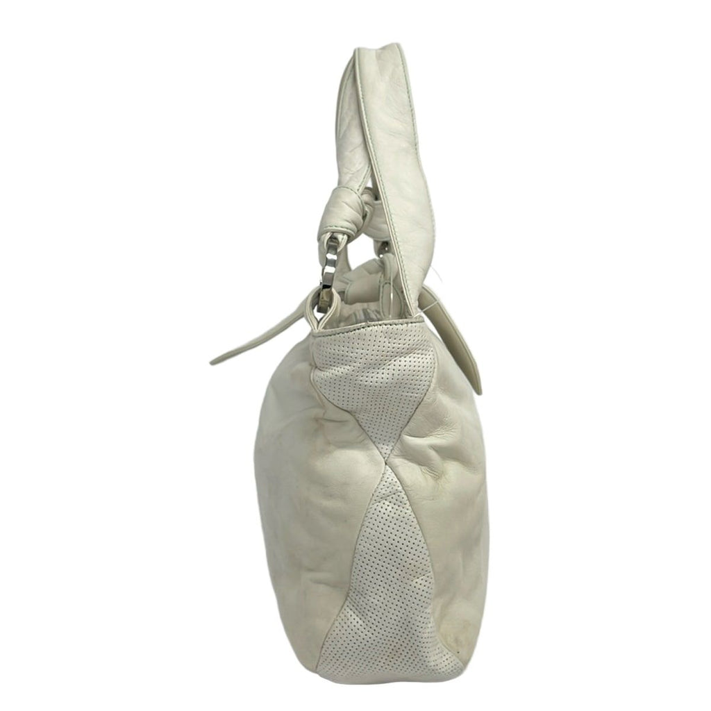 Loewe Handbag White Leather — view 2
