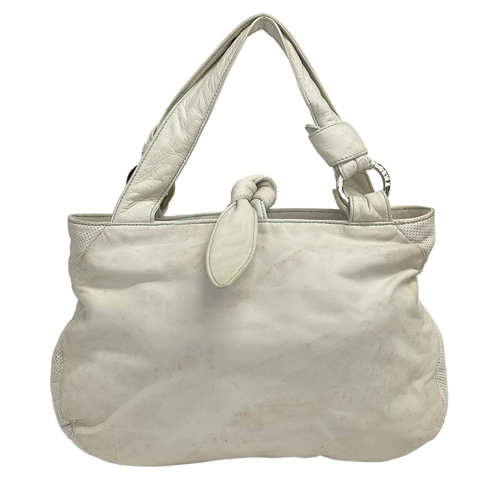 Loewe Handbag White Leather — view 3