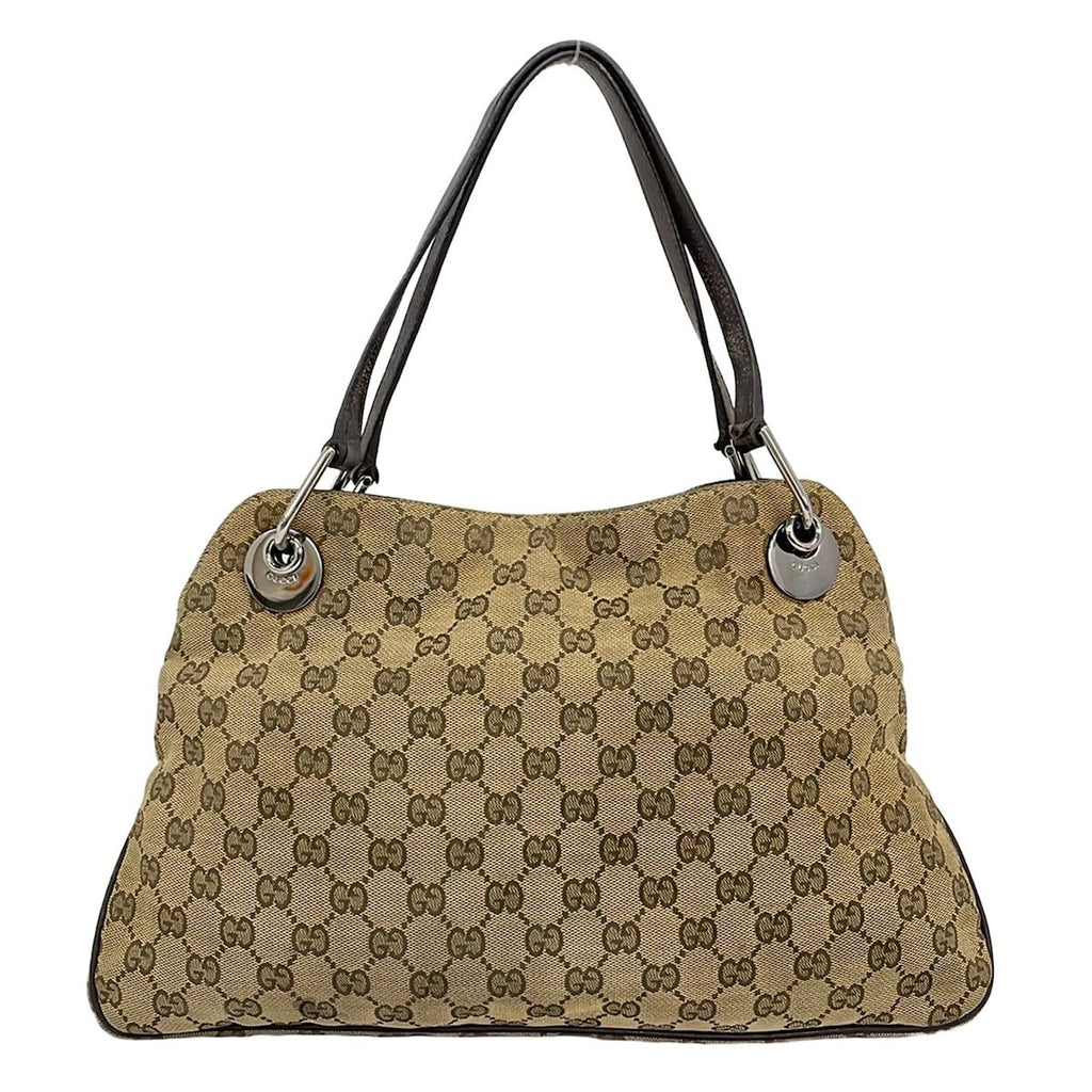 Gucci Tote Eclipse Beige Brown Leather — view 3
