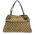 Gucci Tote Eclipse Beige Brown Leather