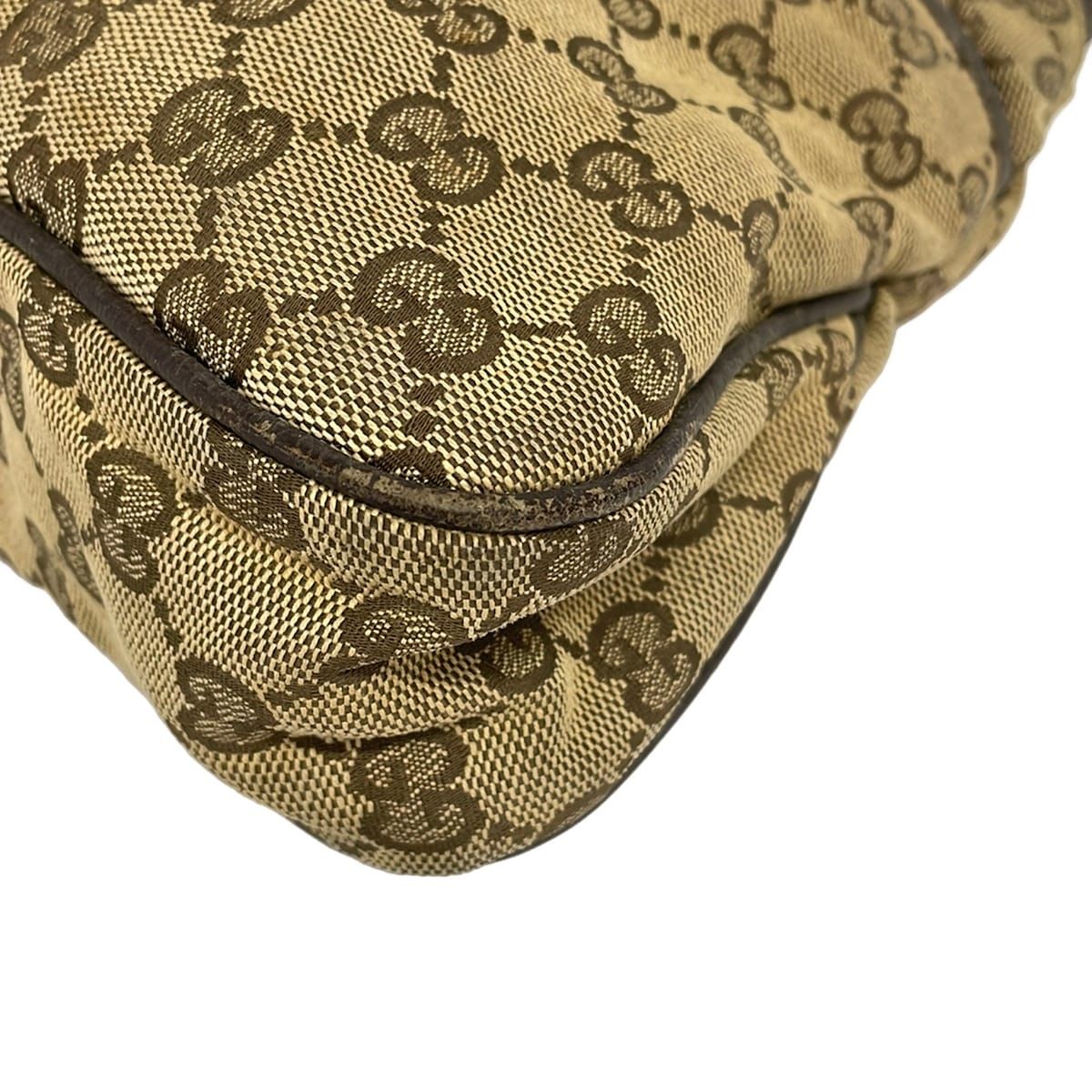 Gucci Tote Eclipse Beige Brown Leather — view 6