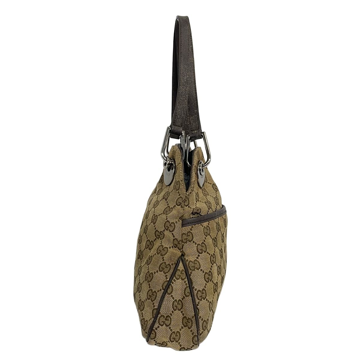Gucci Tote Eclipse Beige Brown Leather — view 4