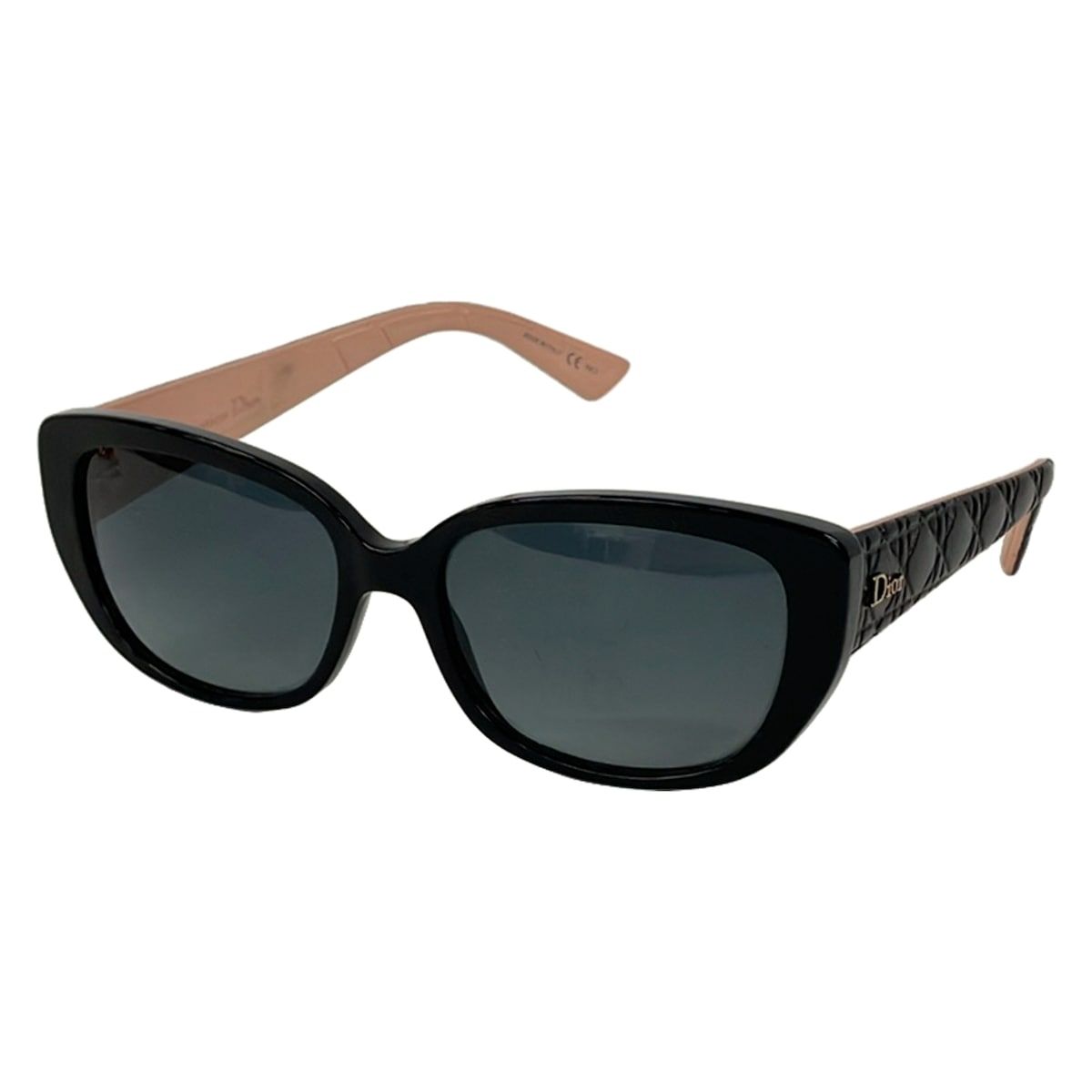 Dior Sunglasses Gruhd Black Pink Leather Eyewear