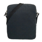 Gucci Shoulder Bag GG Pattern Black Leather