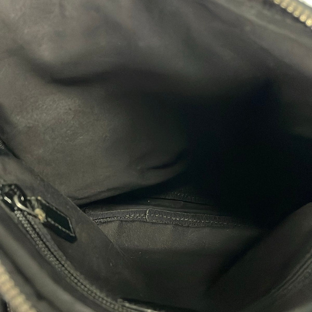 Gucci Shoulder Bag GG Pattern Black Leather — view 7